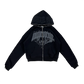 Black 'Self-Titled' Full-Zip Hoodie